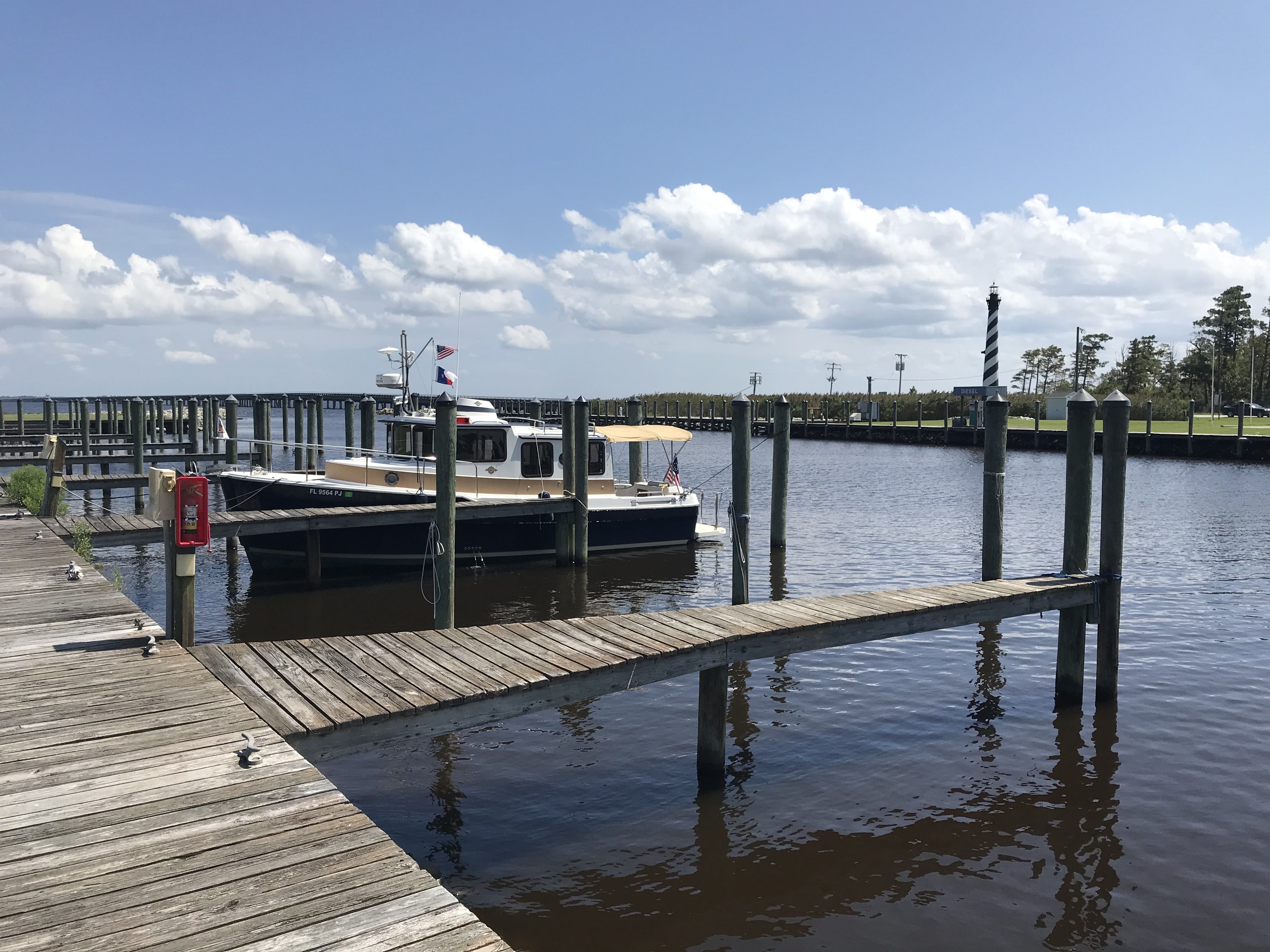 Alligator River Marina Blue Sky Tug